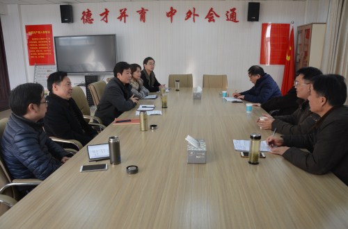 安庆师范大学beat365亚洲体育官方网站来公司考察交流