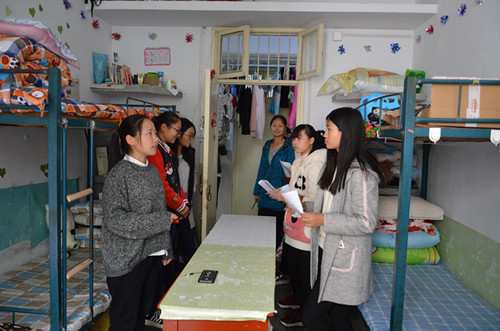 beat365亚洲体育官方网站顺利开展新生“绿色家园”宿舍评比活动