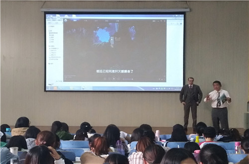 “聆听外教声音，助力自我发展”——beat365亚洲体育官方网站开展外教讲座系列活动