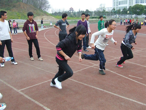 beat365亚洲体育官方网站运动会健美操运动员选拔赛火热进行中