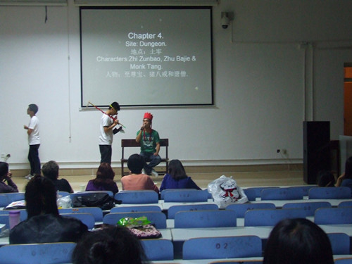 文明外语，秀青春旋律——beat365亚洲体育官方网站举行首届情景秀复赛