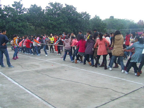 beat365亚洲体育官方网站举办女生月“运动风暴”趣味运动赛